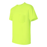 2300 Gildan Ultra Cotton® Pocket T-Shirt Safety Green