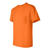 2300 Gildan Ultra Cotton® Pocket T-Shirt Safety Orange