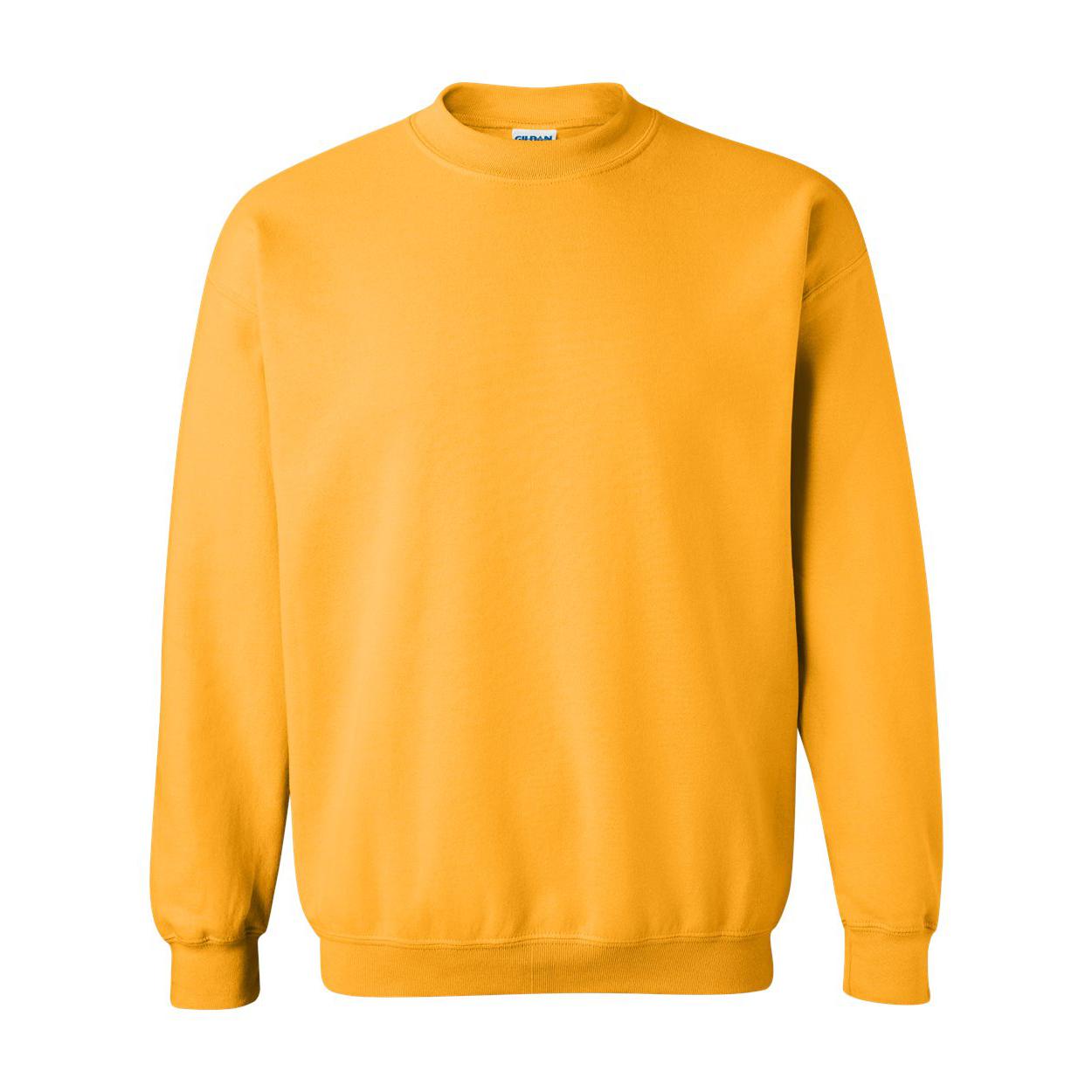 18000 Gildan Heavy Blend™ Crewneck Sweatshirt Gold – Detail Basics Canada