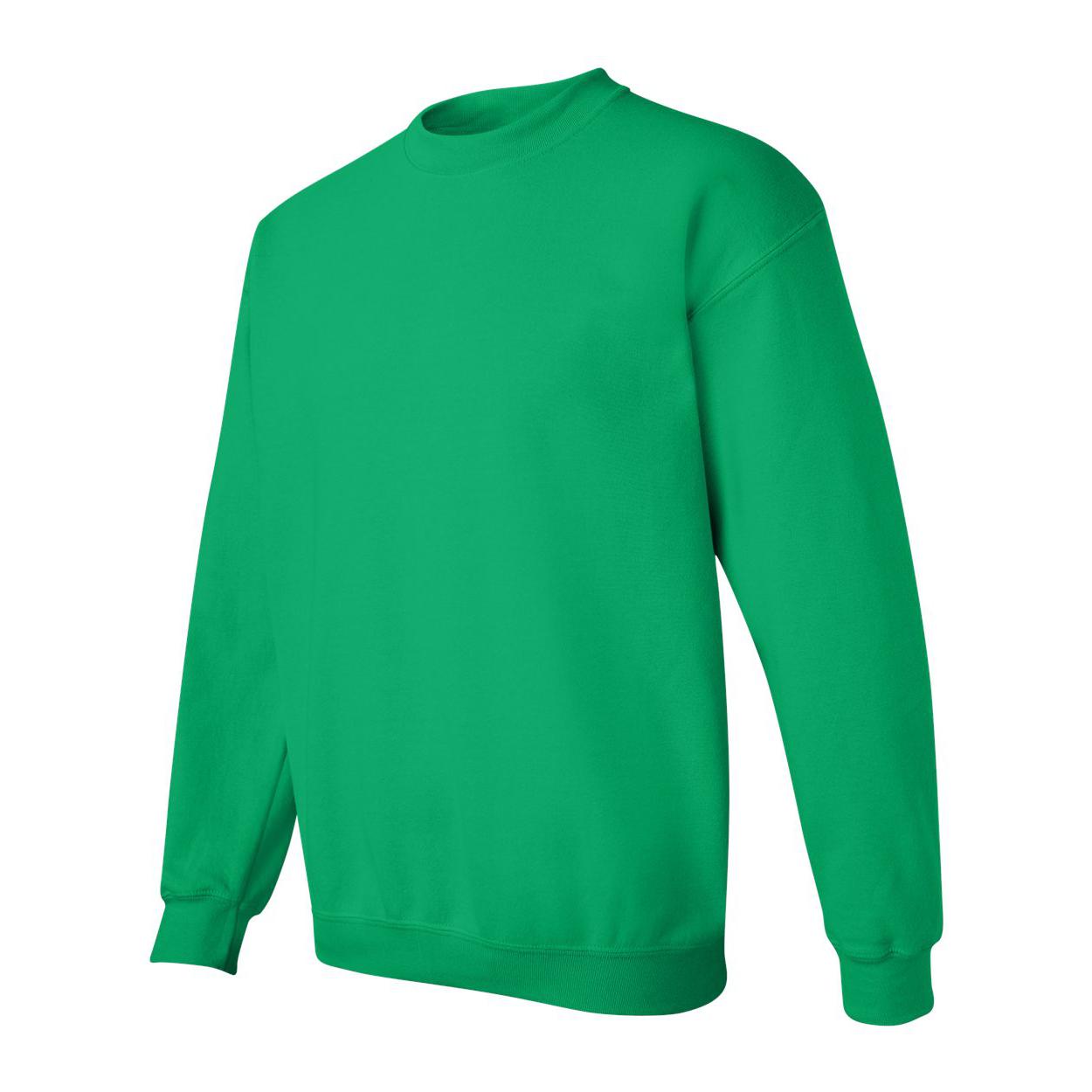 18000 Gildan Heavy Blend™ Crewneck Sweatshirt Irish Green – Detail Basics  Canada