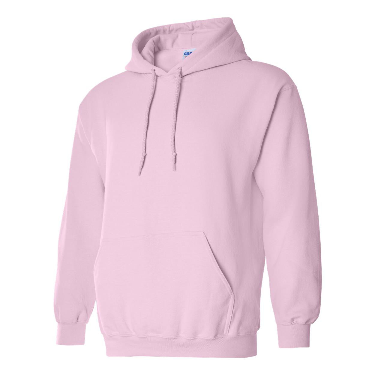 18500 Gildan Heavy Blend™ Hooded Sweatshirt Light Pink – Detail