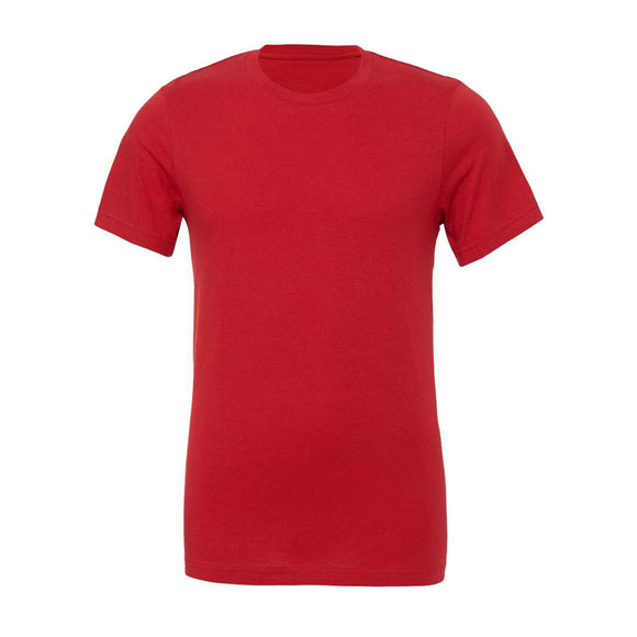 3001 BELLA + CANVAS Jersey Tee Canvas Red