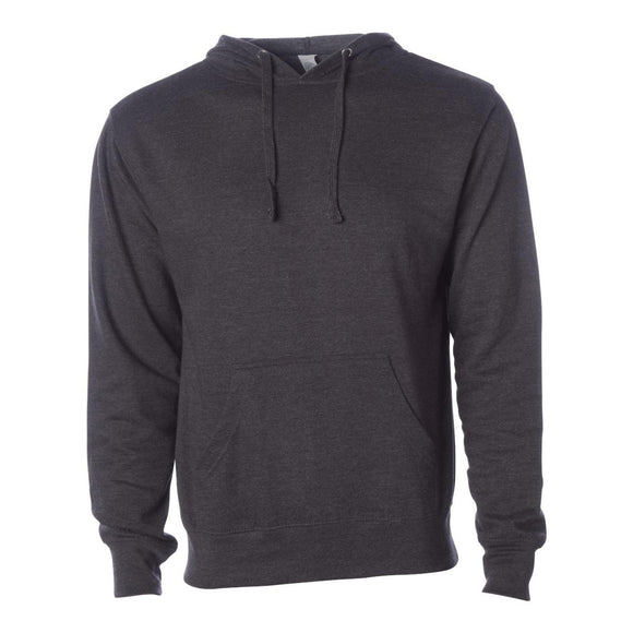 SS4500 Independent Trading Co. Midweight Hooded Sweatshirt Charcoal Heather