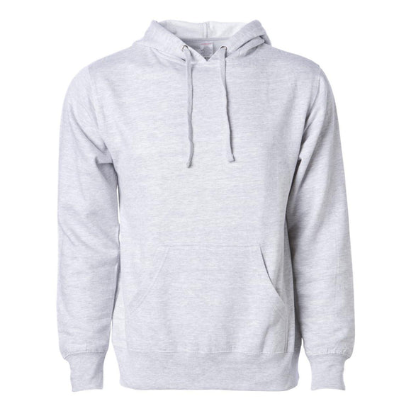 SS4500 Independent Trading Co. Midweight Hooded Sweatshirt Grey Heather