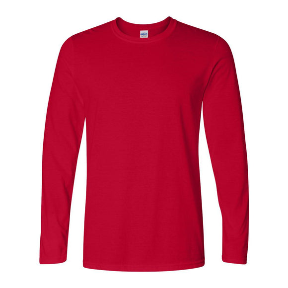 64400 Gildan Softstyle® Long Sleeve T-Shirt Cherry Red