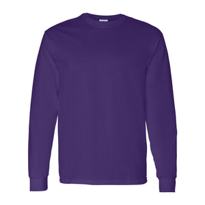 5400 Gildan Heavy Cotton™ Long Sleeve T-Shirt Purple