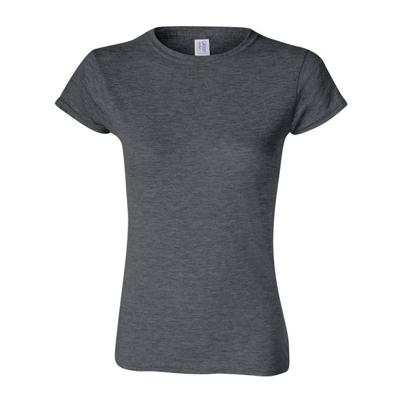 64000L Gildan Softstyle® Women’s T-Shirt Dark Heather