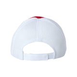 3200 Sportsman Spacer Mesh-Back Cap Red/ White