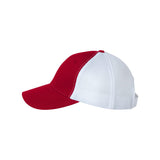 3200 Sportsman Spacer Mesh-Back Cap Red/ White