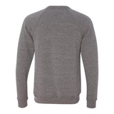 3901 BELLA + CANVAS Sponge Fleece Raglan Crewneck Sweatshirt Grey Triblend