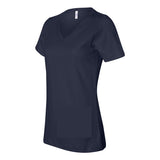 6405 BELLA + CANVAS Women’s Relaxed Jersey V-Neck Tee Navy