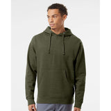 SS4500 Independent Trading Co. Midweight Hooded Sweatshirt Army Heather