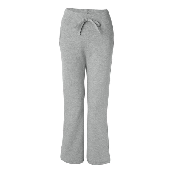18400FL Gildan Heavy Blend™ Women’s Open-Bottom Sweatpants Sport Grey