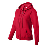 18600FL Gildan Heavy Blend™ Women’s Full-Zip Hooded Sweatshirt Red