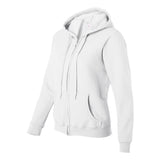18600FL Gildan Heavy Blend™ Women’s Full-Zip Hooded Sweatshirt White