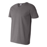 64V00 Gildan Softstyle® V-Neck T-Shirt Charcoal