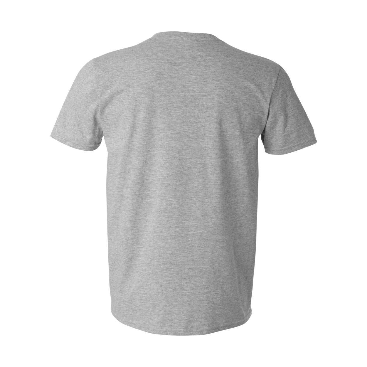 64V00 Gildan Softstyle® V-Neck T-Shirt Sport Grey – Detail Basics
