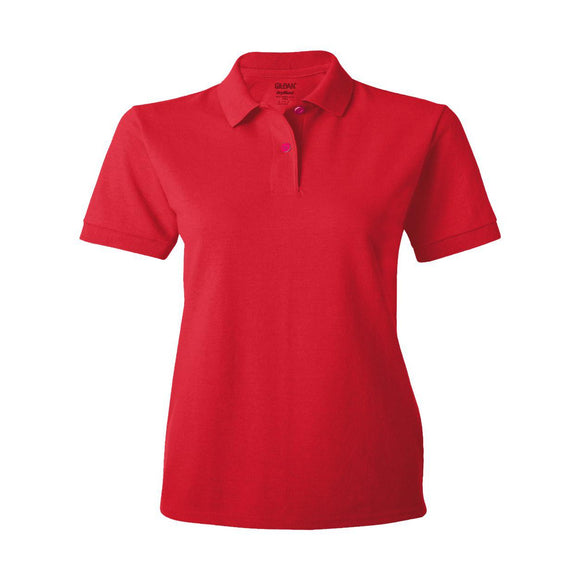 94800L Gildan DryBlend® Women's Piqué Polo Red