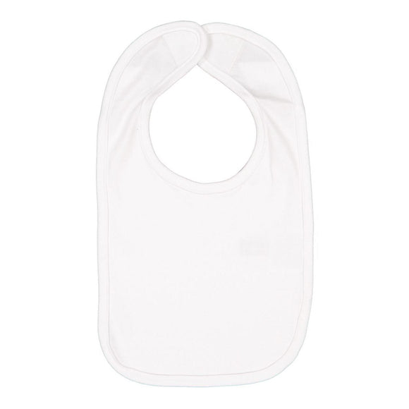 1005 Rabbit Skins Infant Premium Jersey Bib White