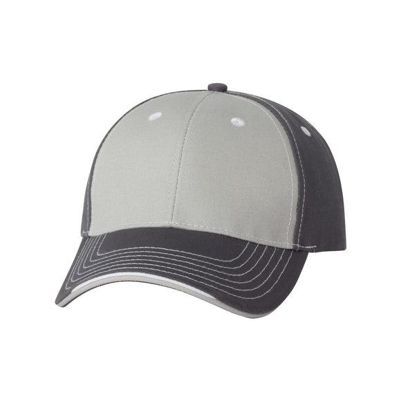 9500 Sportsman Tri-Color Cap Grey/ Charcoal