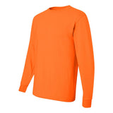29LSR JERZEES Dri-Power® Long Sleeve 50/50 T-Shirt Safety Orange
