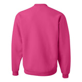 562MR JERZEES NuBlend® Crewneck Sweatshirt Cyber Pink