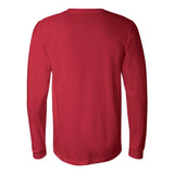3501 BELLA + CANVAS Unisex Jersey Long Sleeve Tee Red