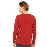 3501 BELLA + CANVAS Unisex Jersey Long Sleeve Tee Red