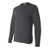 29LSR JERZEES Dri-Power® Long Sleeve 50/50 T-Shirt Charcoal Grey