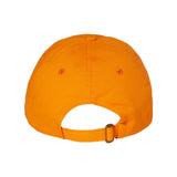 VC300A Valucap Adult Bio-Washed Classic Dad Hat Neon Orange