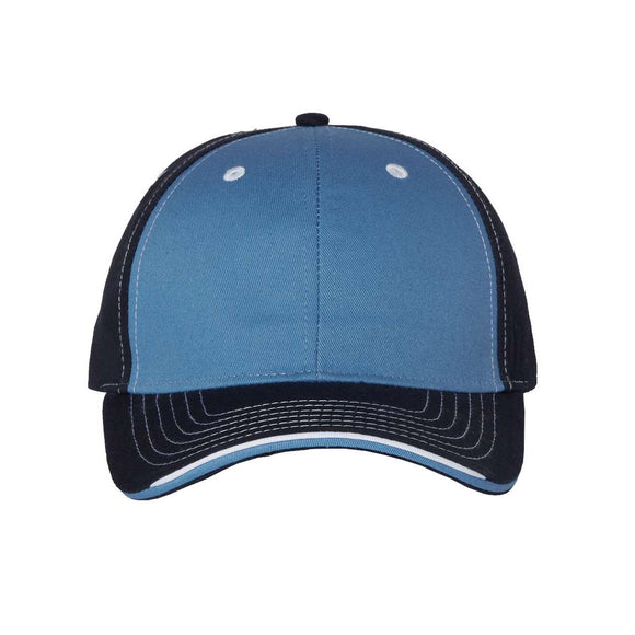 9500 Sportsman Tri-Color Cap Light Blue/ Navy