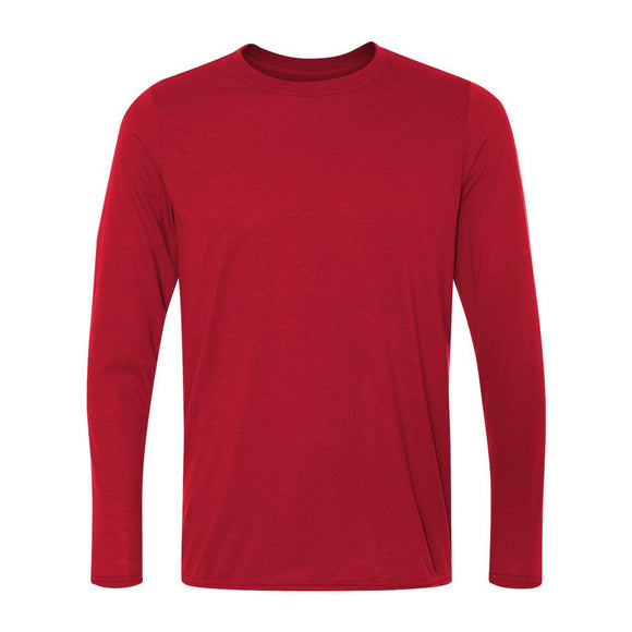 42400 Gildan Performance® Long Sleeve T-Shirt Red