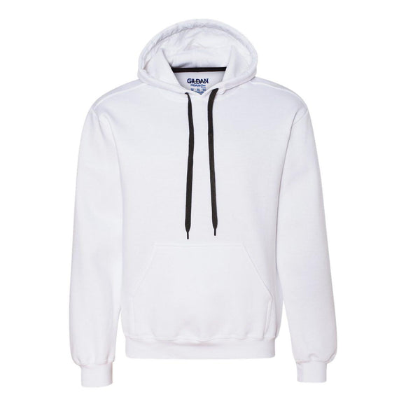 92500 Gildan Premium Cotton® Hooded Sweatshirt White