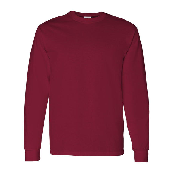5400 Gildan Heavy Cotton™ Long Sleeve T-Shirt Cardinal Red