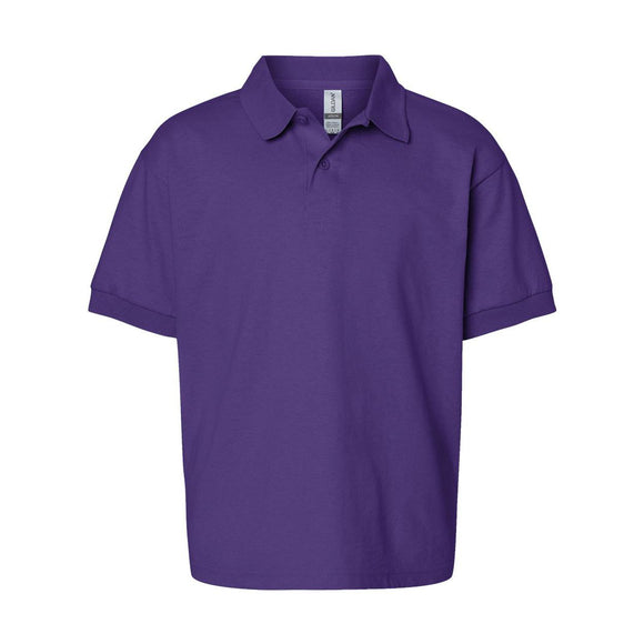 8800B Gildan DryBlend® Youth Jersey Polo Purple