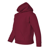 18500B Gildan Heavy Blend™ Youth Hooded Sweatshirt Cardinal Red