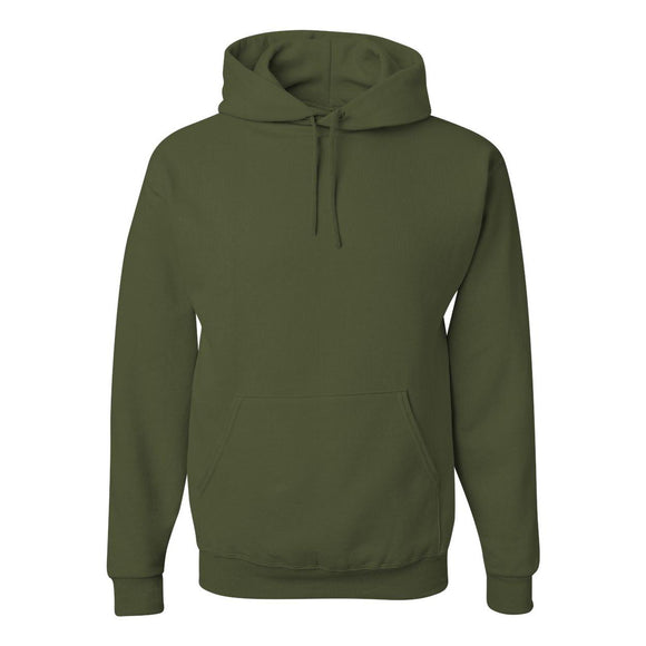 996MR JERZEES NuBlend® Hooded Sweatshirt Military Green