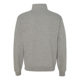 995MR JERZEES Nublend® Cadet Collar Quarter-Zip Sweatshirt Oxford