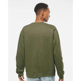 SS3000 Independent Trading Co. Midweight Sweatshirt Army Heather