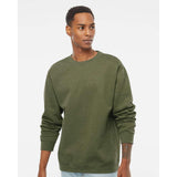 SS3000 Independent Trading Co. Midweight Sweatshirt Army Heather
