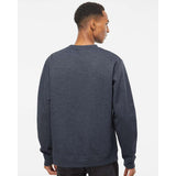 SS3000 Independent Trading Co. Midweight Sweatshirt Classic Navy Heather