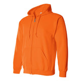 18600 Gildan Heavy Blend™ Full-Zip Hooded Sweatshirt Safety Orange