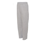 974MPR JERZEES NuBlend® Open-Bottom Sweatpants with Pockets Athletic Heather