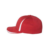 Flexfit Cool & Dry Double Twill Cap Red/ White