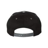 110F Flexfit 110® Snapback Cap Black/ Grey