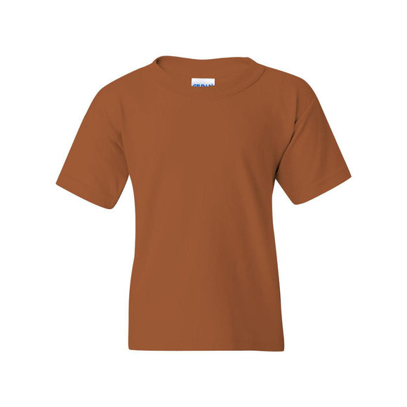 5000B Gildan Heavy Cotton™ Youth T-Shirt Texas Orange