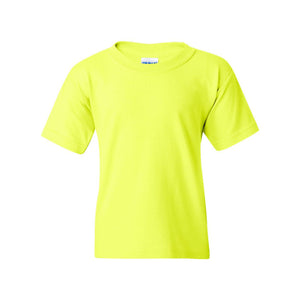5000B Gildan Heavy Cotton™ Youth T-Shirt Safety Green