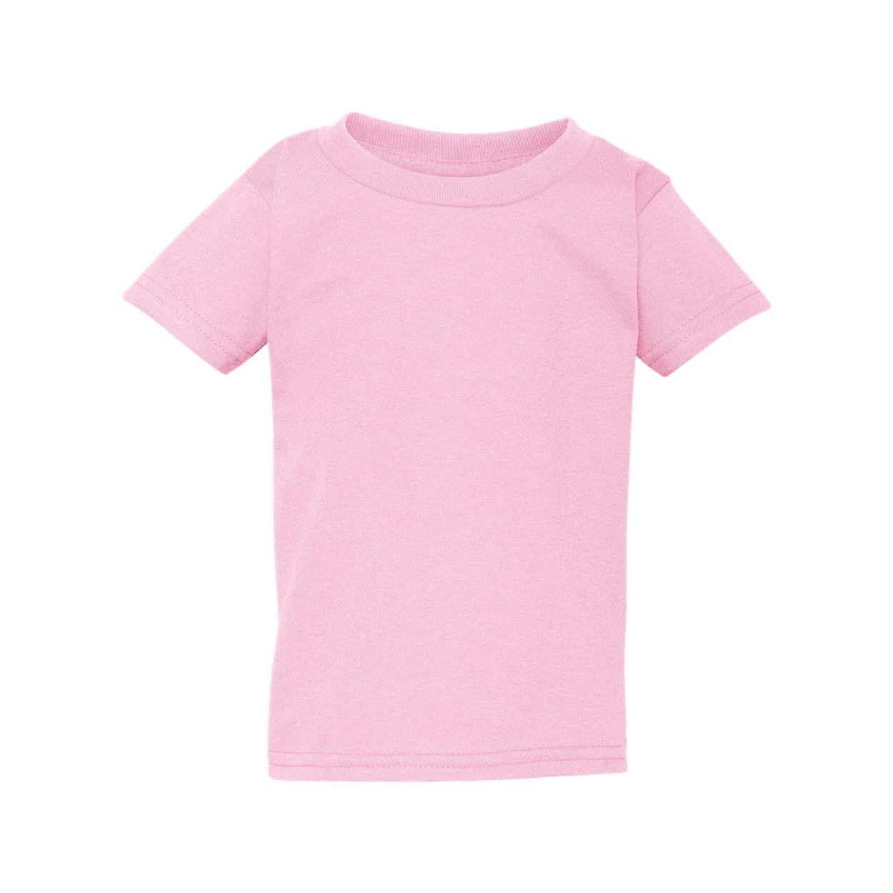 5100P Gildan Heavy Cotton™ Toddler T-Shirt Light Pink – Detail