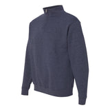 995MR JERZEES Nublend® Cadet Collar Quarter-Zip Sweatshirt Vintage Heather Navy