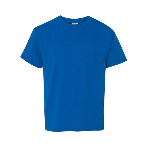 5000B Gildan Heavy Cotton™ Youth T-Shirt Neon Blue